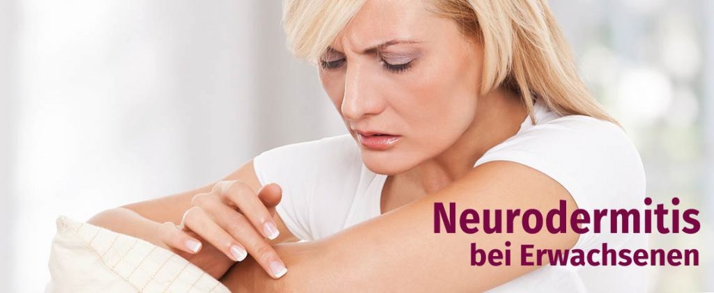 Neurodermitis auf der Haut