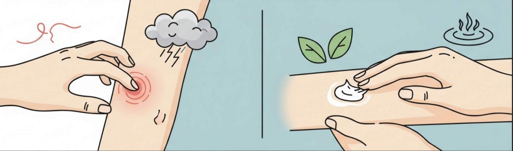 Neurodermitis: Den Teufelskreis aus Jucken und Kratzen durchbrechen